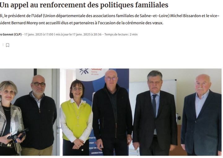 Union départementale des associations familiales de Saône-et-Loire ...